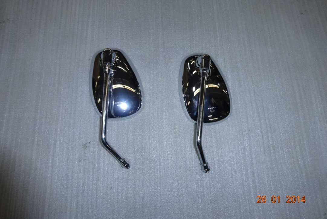 44. Установить зеркала заднего вида