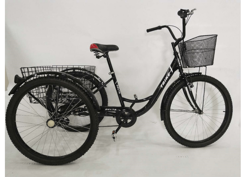 Велосипед 26" 3-х колесный DELTA TRIKE (7 скоростей, корзинка спереди и сзади) Иж - изображение 1 | SteelRacing.ru