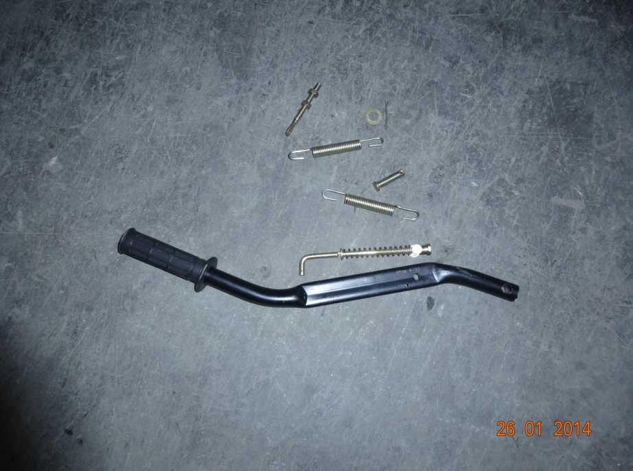 27. Установить ручной тормоз