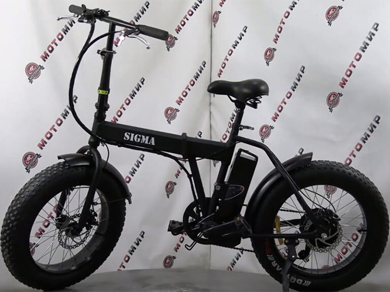 Электровелосипед-фэтбайк SIGMA T-2013 (складной)
